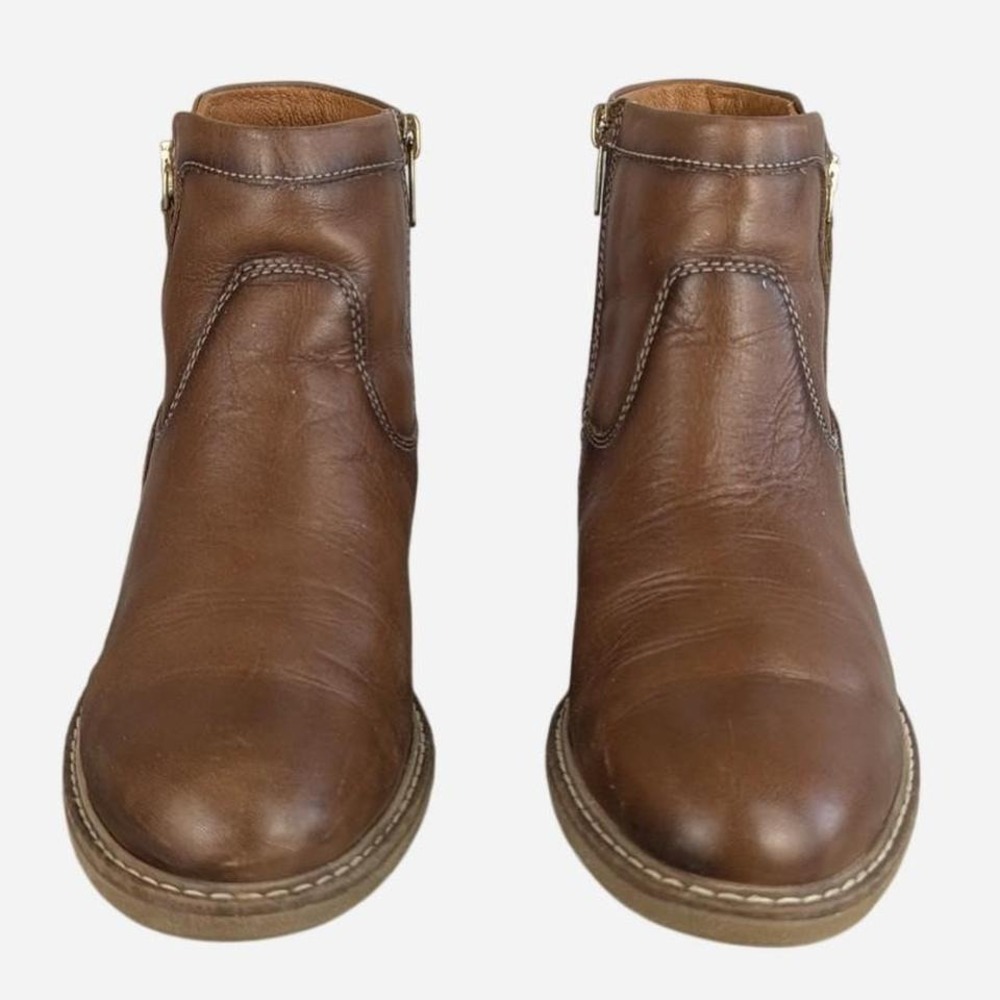 Pikolinos Aldaya W8J-8747 Calfskin Leather Ankle Boot Brandy US 7-7.5 - Picture 5 of 9
